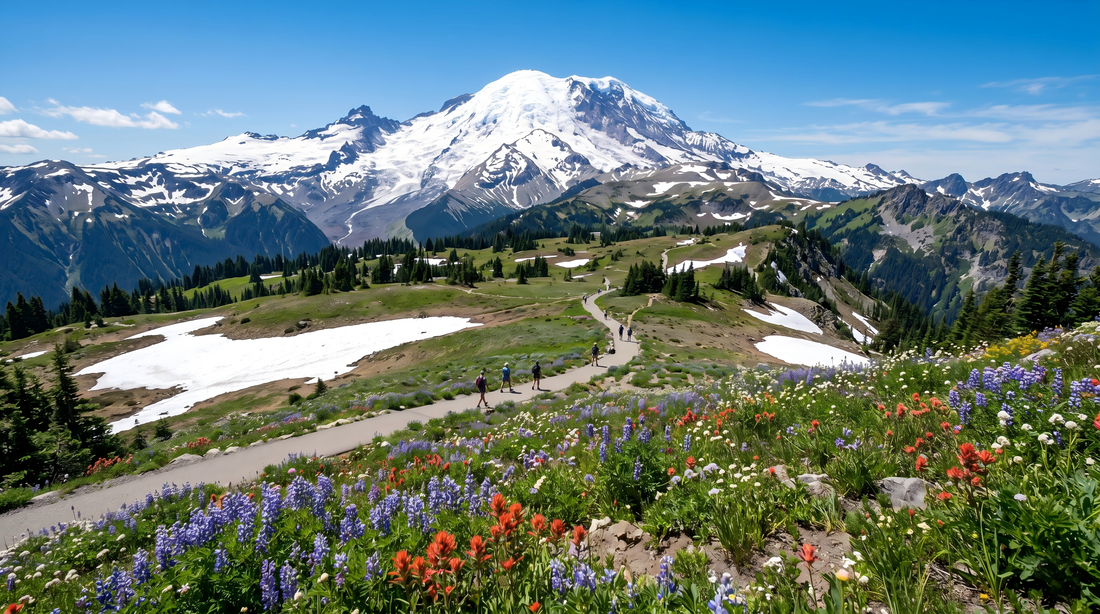 🌲 Weekend Escapes: Weekend Escapes(Skyline Trail, Mount Rainier)